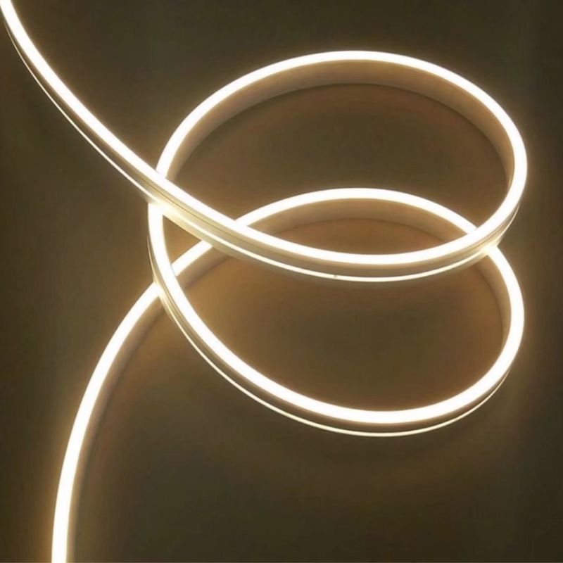 İç Dekorasyon İçin Ayarlanabilir Parlamasız 6MM 12MM Bükülebilir LED Neon Işık Tüpleri