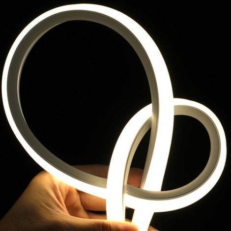 6x12mm Bükülebilir LED Neon Şerit Işık 6000k 50mm Ev Dekorasyonu İçin Kesim Boyutu