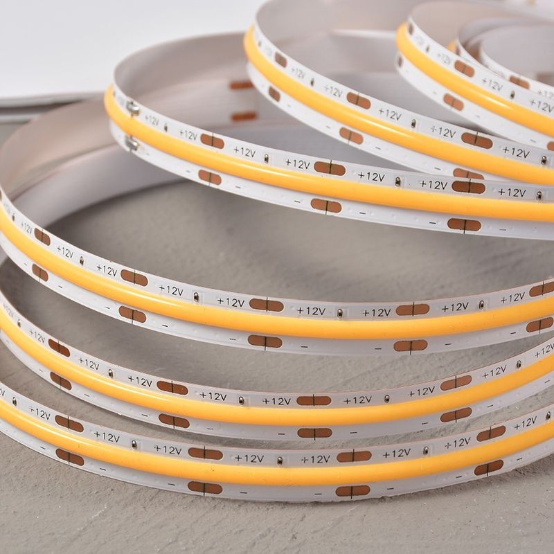 Kapalı Ev Dekorasyonu LED COB Işık 12V 10W 3000K Su Çalışan 3m