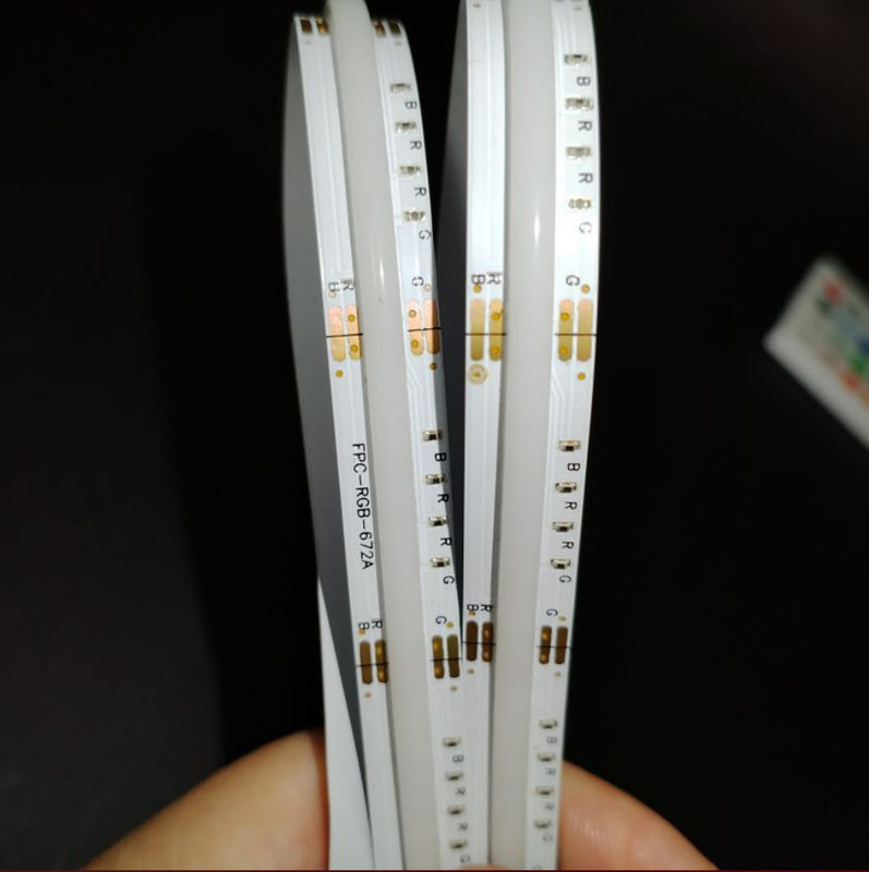 RGBW Şerit Işık COB DC 24V Yüksek Yoğunluklu 14.4W 4000K İç Mekan Dekoru