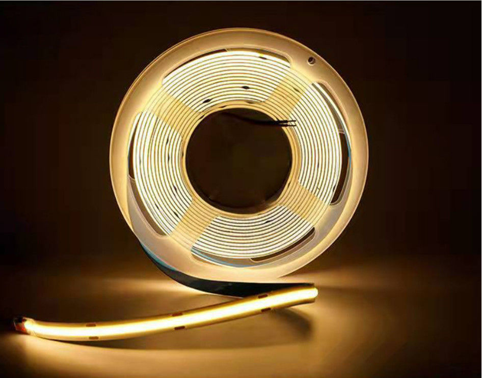 12W Noktasız LED COB Işık DC12V Çift Renkli CRI90 IP20