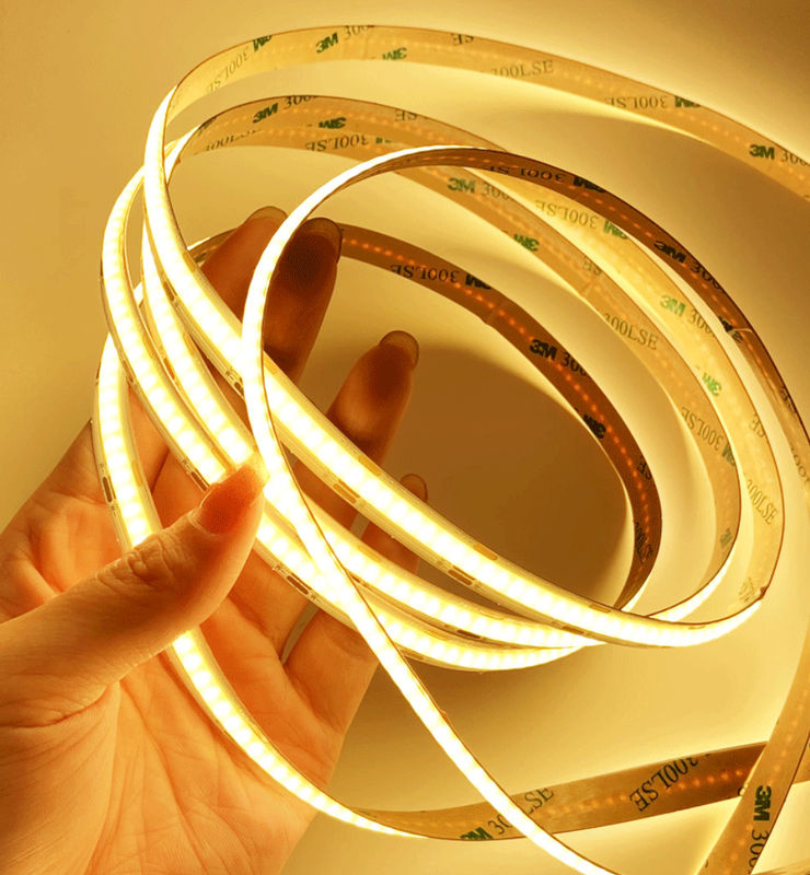 Çift Renkli LED COB Işık 24V Değişim Sıcak Beyaz Soğuk Beyaz 12W