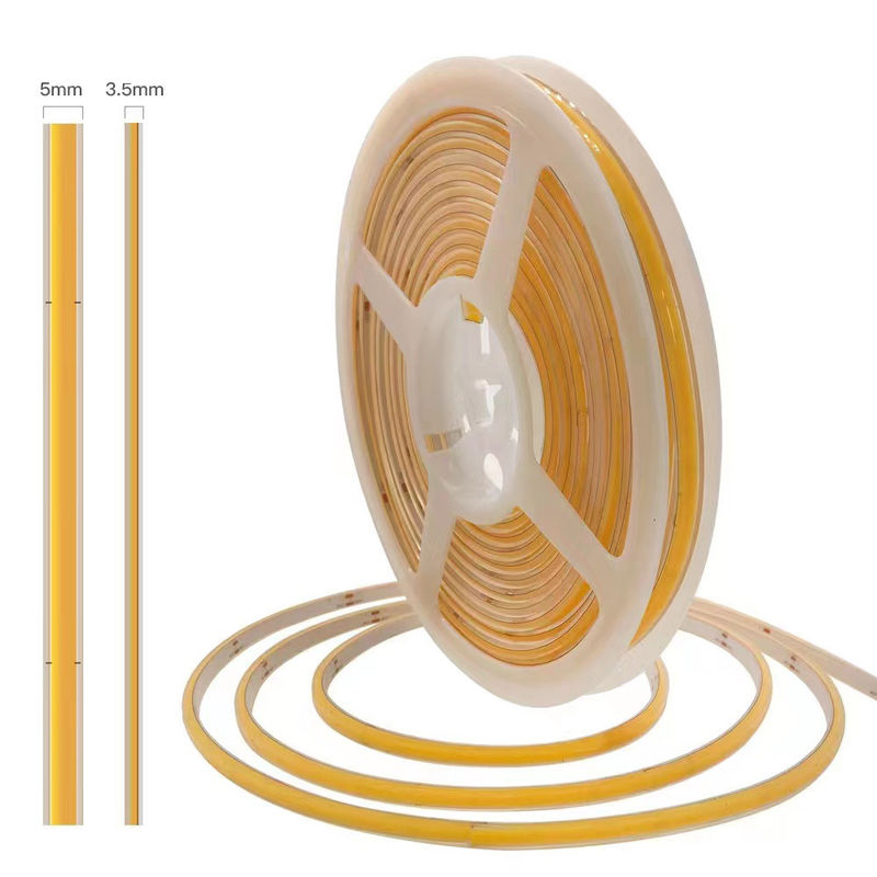 DC 24V LED COB Işık Yan Üst Yayan CCT Kısılabilir 560Chips/M 16.4FT
