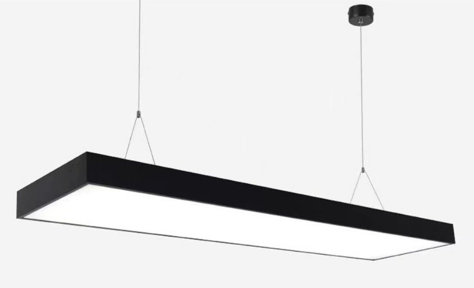AC110-265V LED Lineer Asılı Işık Yüksek Parlaklık 35W 6500K Beyaz Renk
