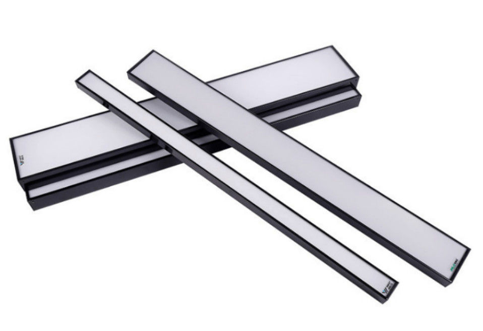 220V Lineer LED Işık Çubuğu 0-10V Dimmer Sarkıt Lineer Işık 3000K 4000K 6500K