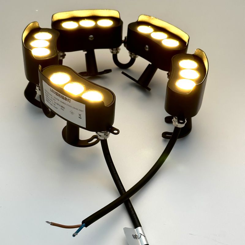 Renk Değiştiren LED Duvar Yıkayıcı Işık Bağlanabilir 24V 3 Led