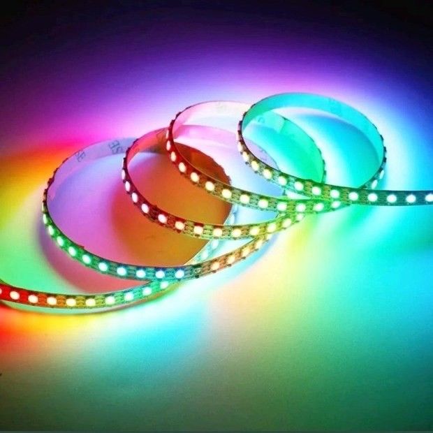 300 LEDs 12 V Esnek Düz Led Işık Şeridi Ultraviyole SMD5050 16.4 Ft/5 m Kapalı Parti Vücut Boyama