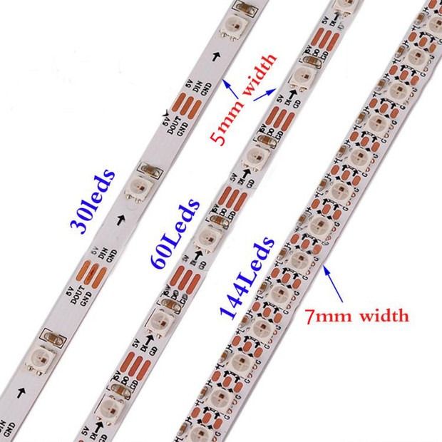 300 LEDs 12 V Esnek Düz Led Işık Şeridi Ultraviyole SMD5050 16.4 Ft/5 m Kapalı Parti Vücut Boyama
