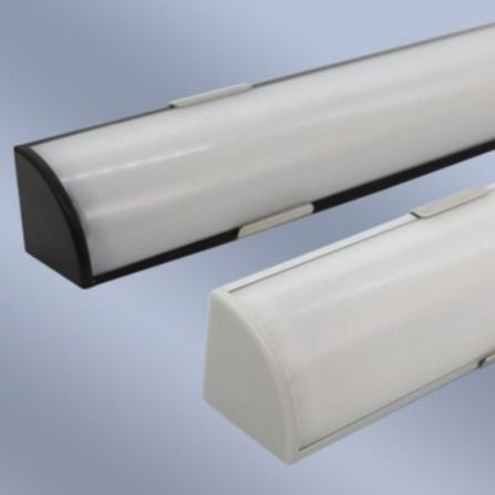 Manyetik ile 16x16mm V Tipi LED Işıklar Raf Altı Alüminyum Ekstrüzyon Sert Şerit Işık