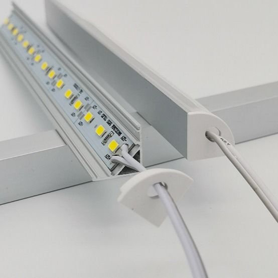 V Tipi Alüminyum 24V Raf Altı LED Aydınlatma 3000K 4000K 6500K