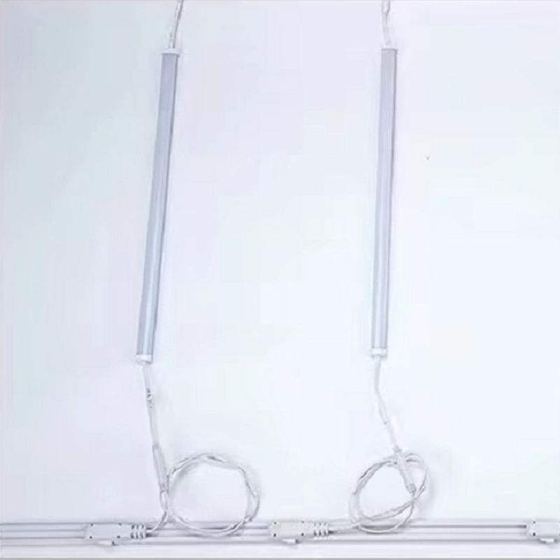 2 Tel LED Parça Hafif Raylı Siyah Renk 24V 12V LED Güç Parçası