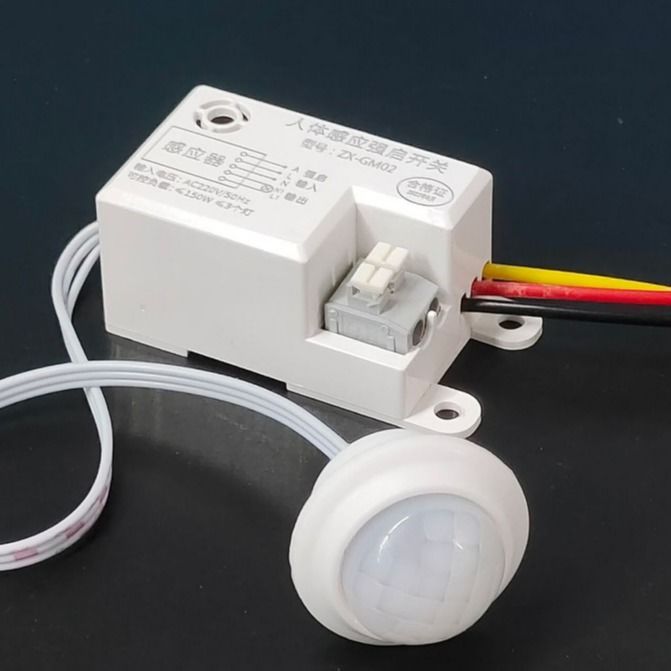 CE Rohs LED Sensör Aksesuarları PIR Hareket Sensörü Modülü 12 V / 24 V PCB LED Kabine Işık Için Hareket Sensörü