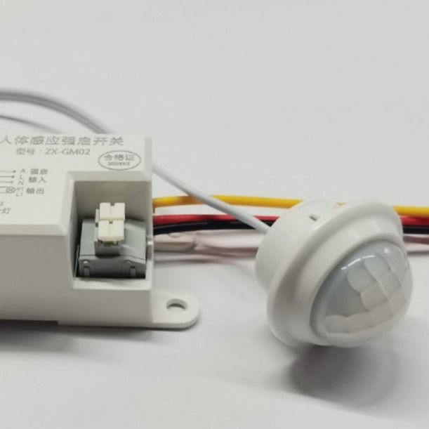 IP20 LED Sensör Aksesuarları PIR Sensörü Anahtarı PIR Harici Sensör 12 V Led Kabin Işıkları Için Hareket Sensörü
