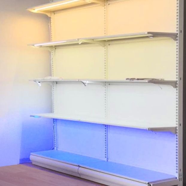LED Raf Işığı İçin Ultra İnce LED Parça Hafif Raylı Siyah Beyaz Gri