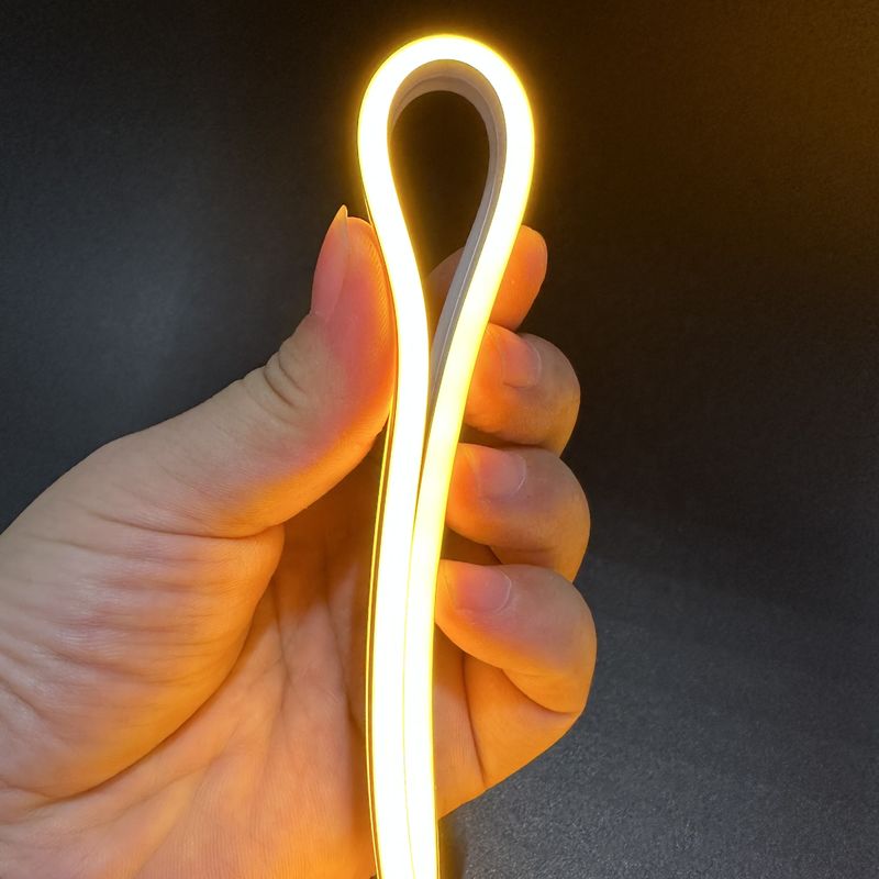 Led Neon Flex Halat Işık Çift Renkli Neon Flex Led Şerit 24V Led Esnek Tüp Işıkları
