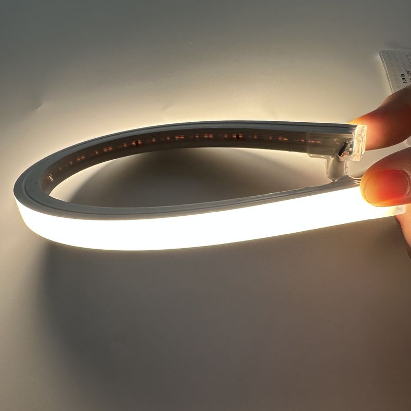 Silikon Neon Şerit Işık Su Geçirmez 16,4 ft/5 m Kesilebilir ve Bağlanabilir, RGB Renk Değiştirme