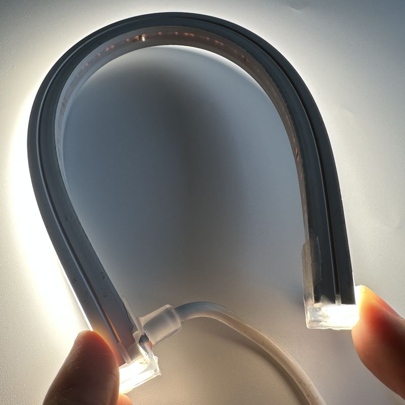 Silikon Neon Şerit Işık Su Geçirmez 16,4 ft/5 m Kesilebilir ve Bağlanabilir, RGB Renk Değiştirme