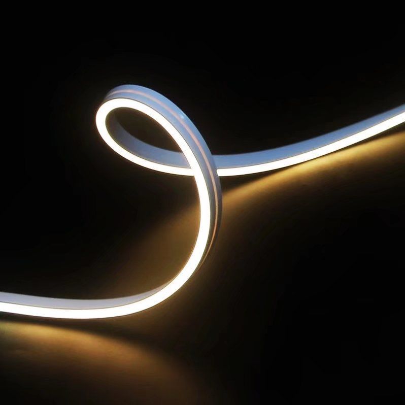 Çift Silikonlu Neon Işık 5M/Rulo LED Neon Şerit Işık 1800K - 6500K Renk Sıcaklığı