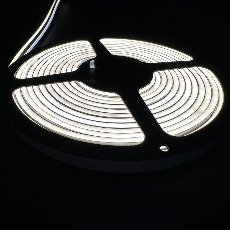 120° 24V 1616 Boyut 12W LED Silikon Neon Şerit Işık IP65 Buliding Ev Dekorasyonu