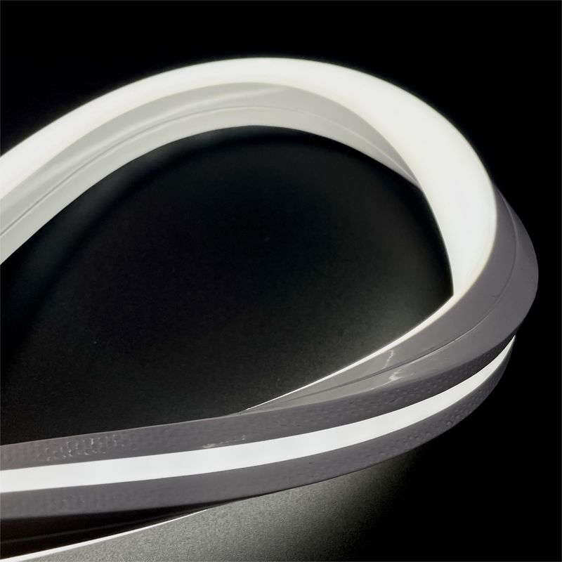 LED Silikon Neon Şerit Işık 12W 24v 3000K 4000K İç Mekan Dış Dekorasyon