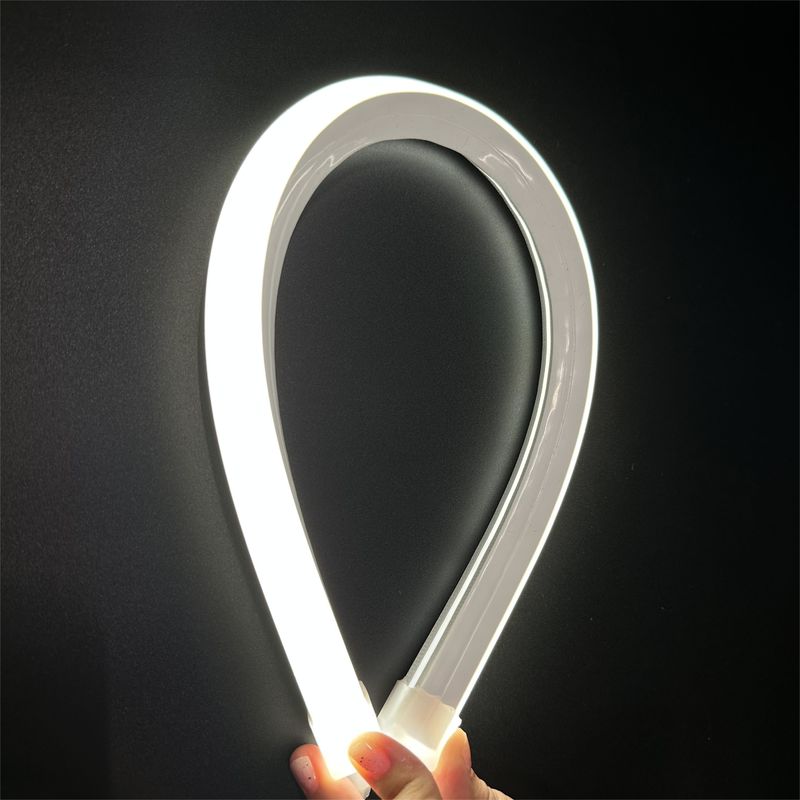 LED Silikon Neon Şerit Işık 12W 24v 3000K 4000K İç Mekan Dış Dekorasyon